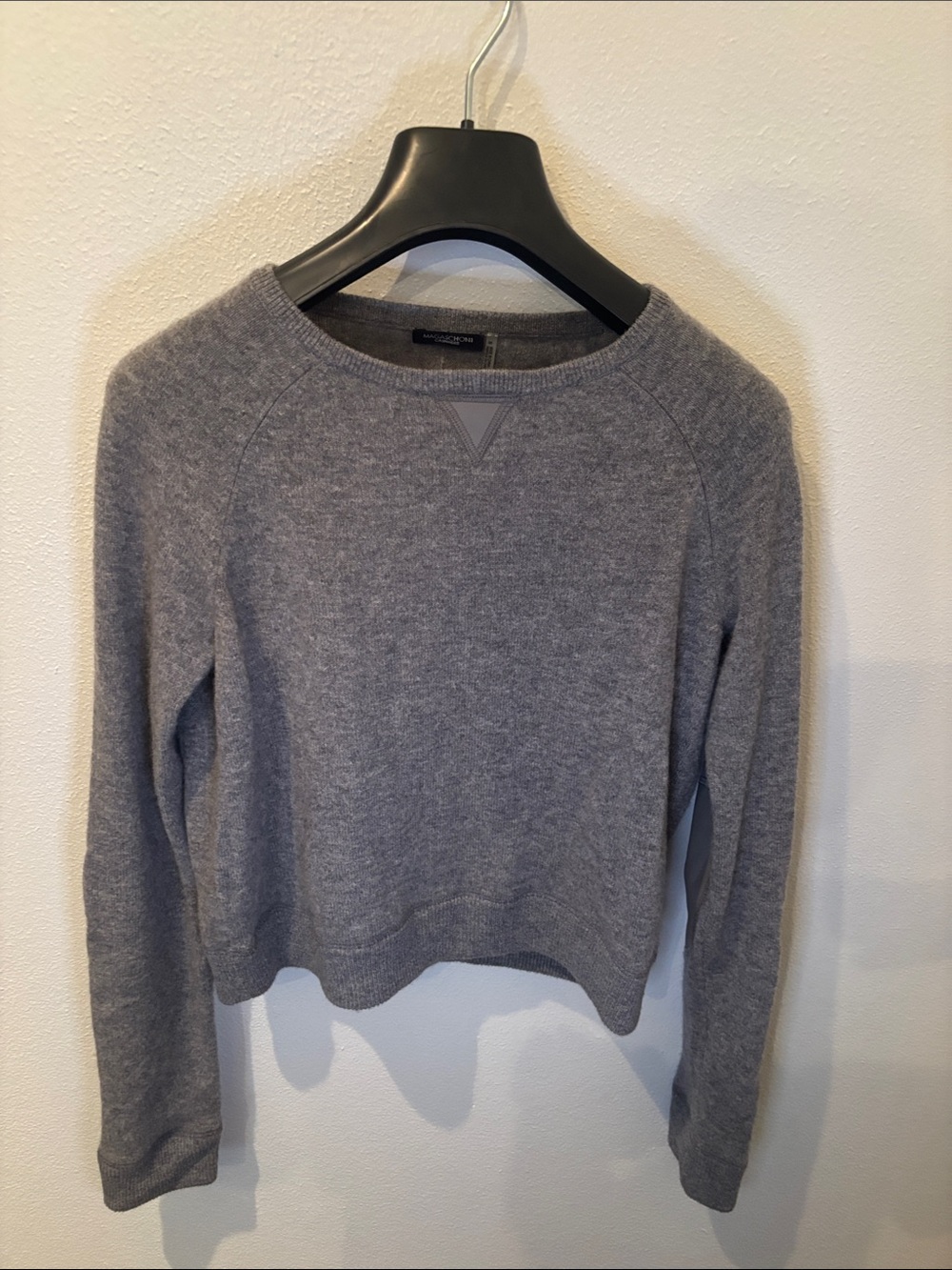 Magaschoni Gray Crewneck Sweater